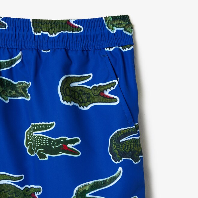 Lacoste swim outlet shorts