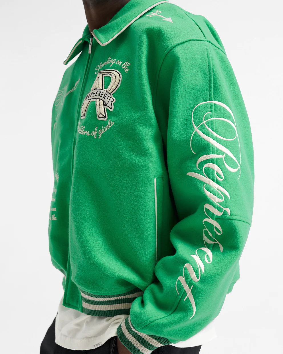 Represent Varsity Jacket Mj1008301 Clothing Store